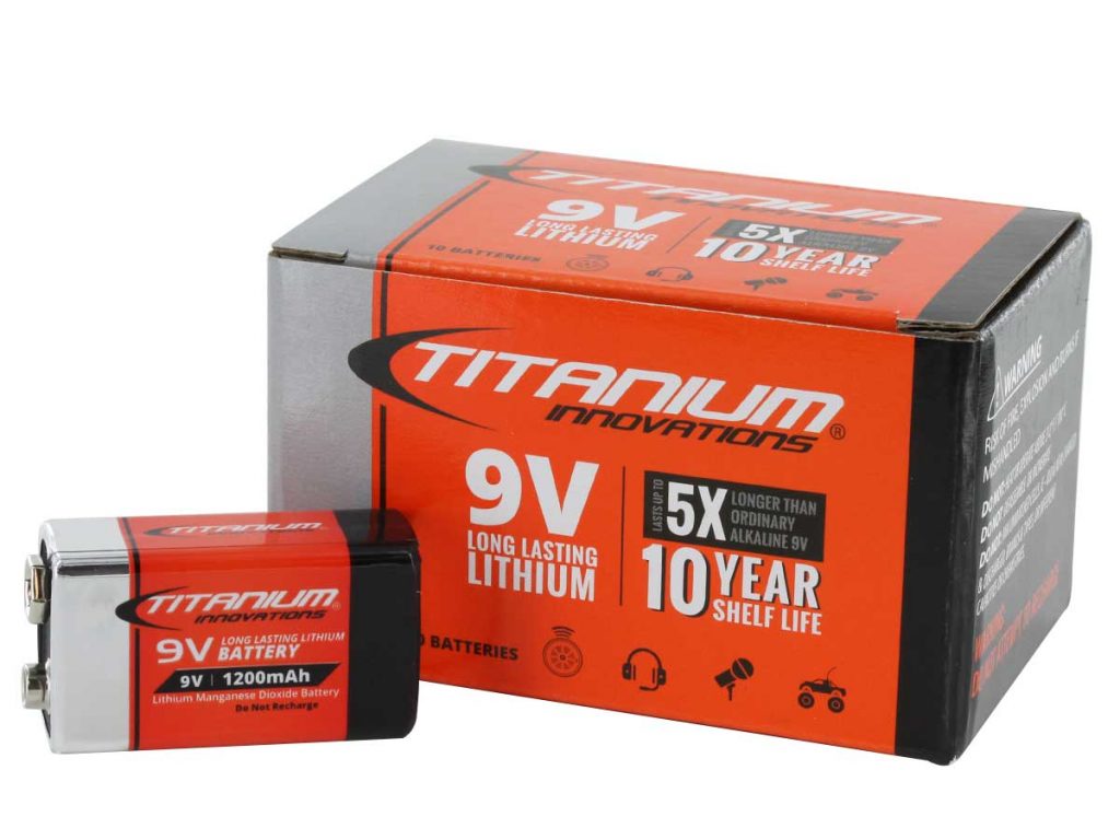 Titanium Innovations 9-Volt 10 Pack