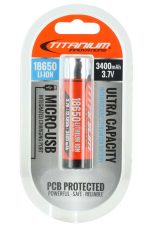 Titanium Innovations 18650 3400 USB Battery
